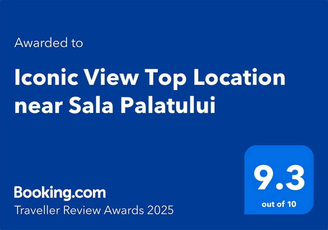 Top Location With Iconic View - Sala Palatului Bukarest Kültér fotó